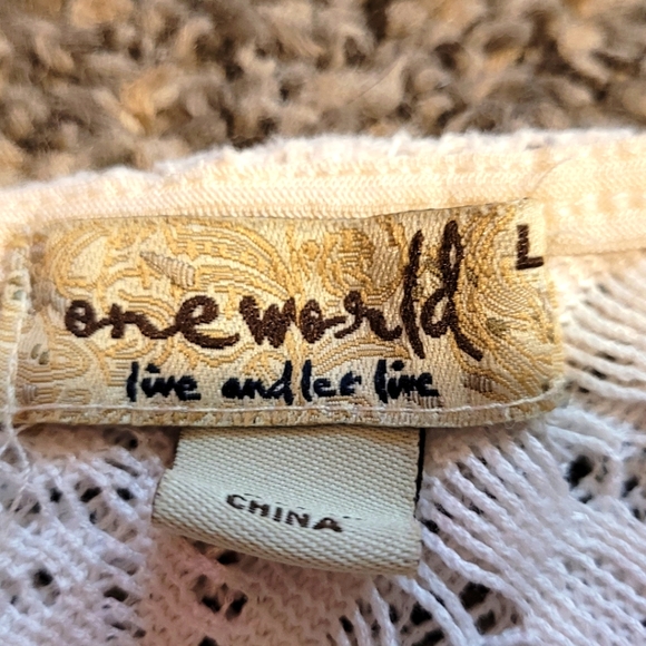 Set of two tops: L. Coldwater Creek and One World Tee-shirts - Picture 5 of 7